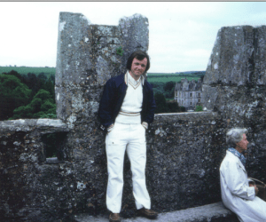 Marty at Blarney Castle 1973