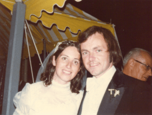Marty and Mary Anne Murphy - August 30 1974