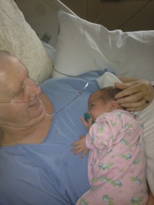 Mary Anne Murphy & new granddaughter